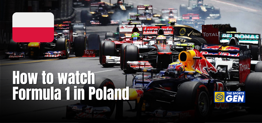 Watch Formula 1 live stream in poland